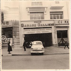 ORAN Garage Gallieni Oran 28 12 1955